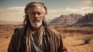 O Profeta Daniel em meio ao deserto