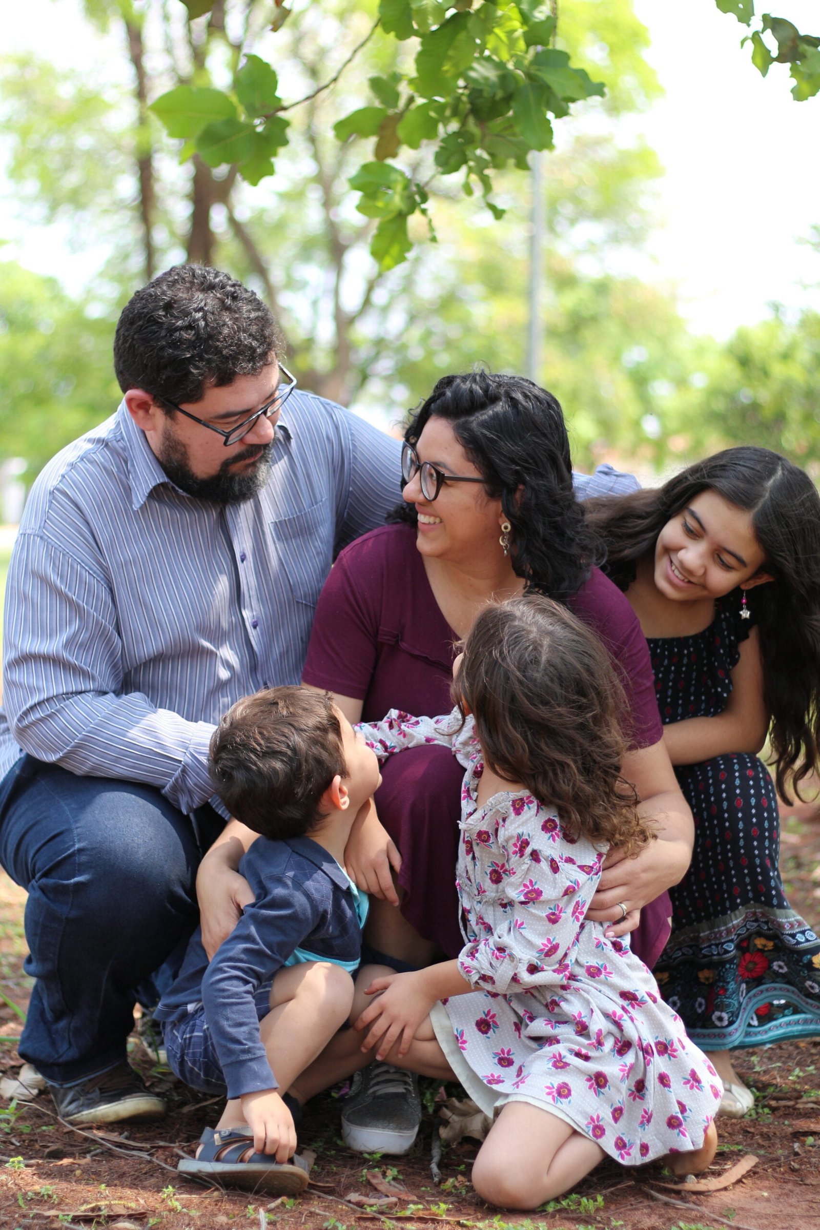 Família Maciel - Ricardo, Evelin e filhos